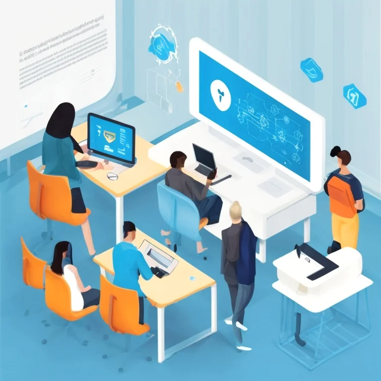 Mitarbeitende lernen Cybersecurity anhand einer Fallstudie